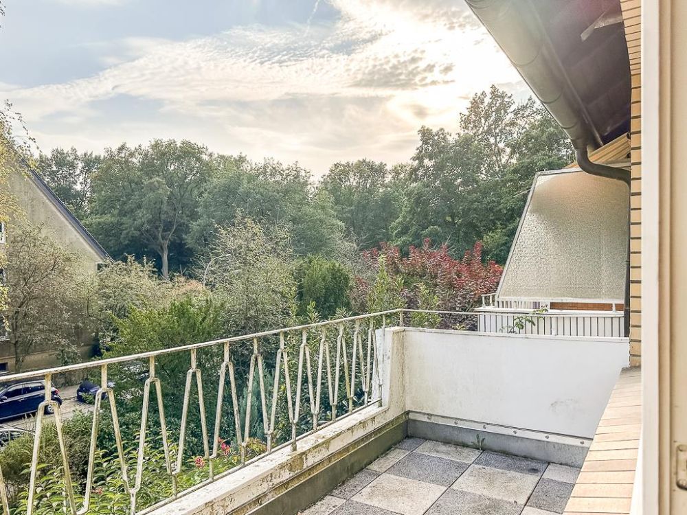 Balkon mit Ausblick